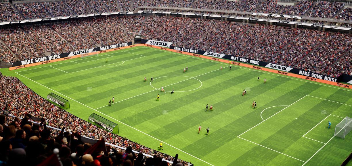 Reliant Stadium - Section 629 Seat View