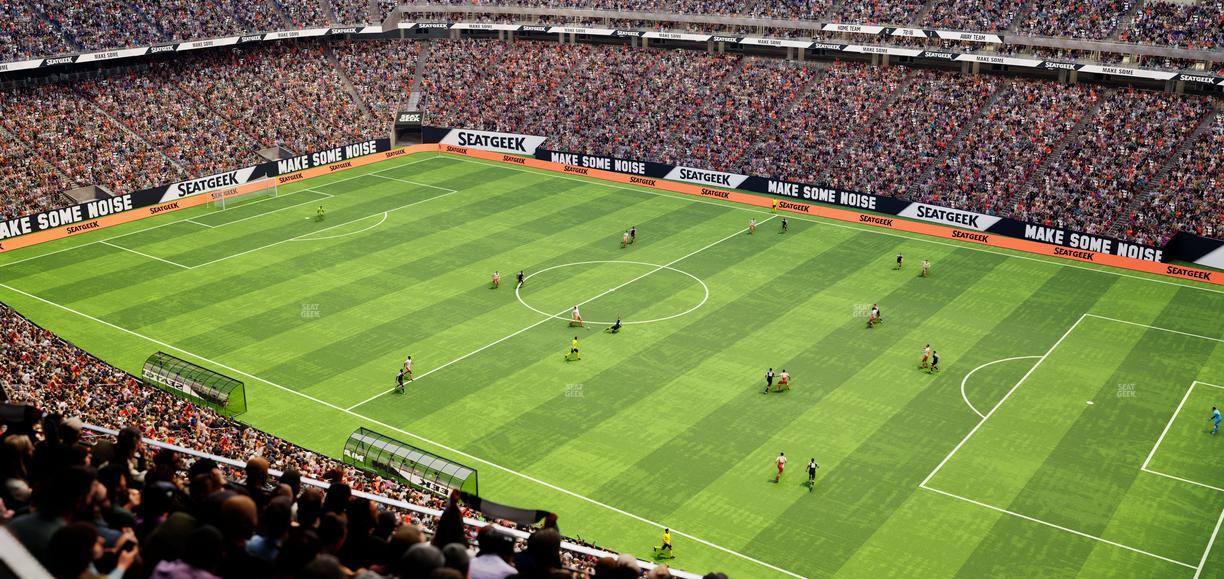 Reliant Stadium - Section 630 Seat View