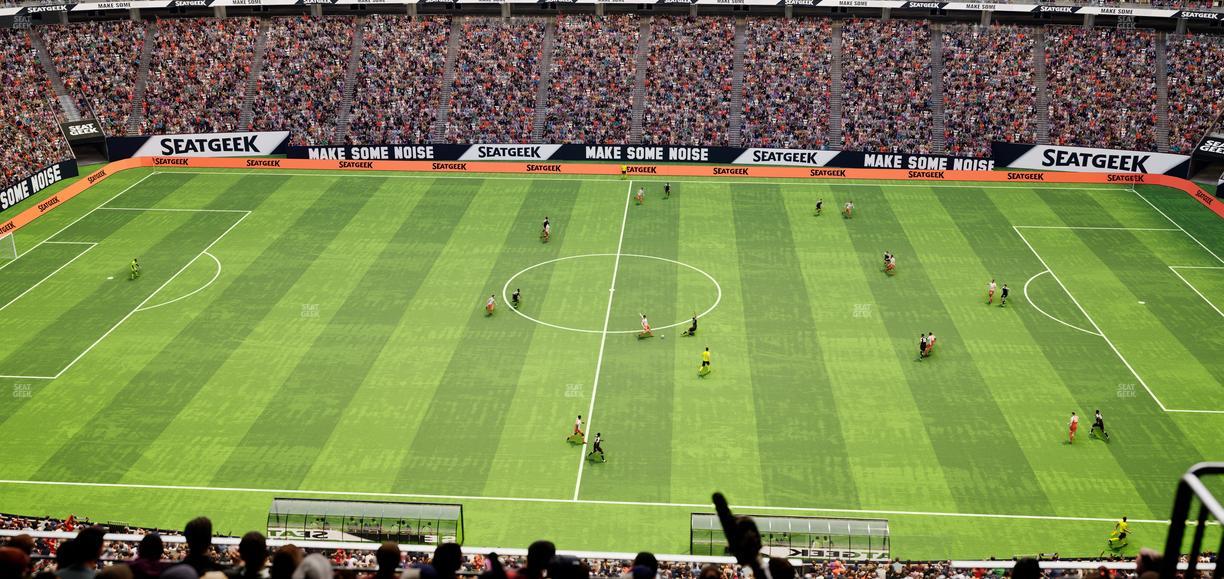 Reliant Stadium - Section 634 Seat View