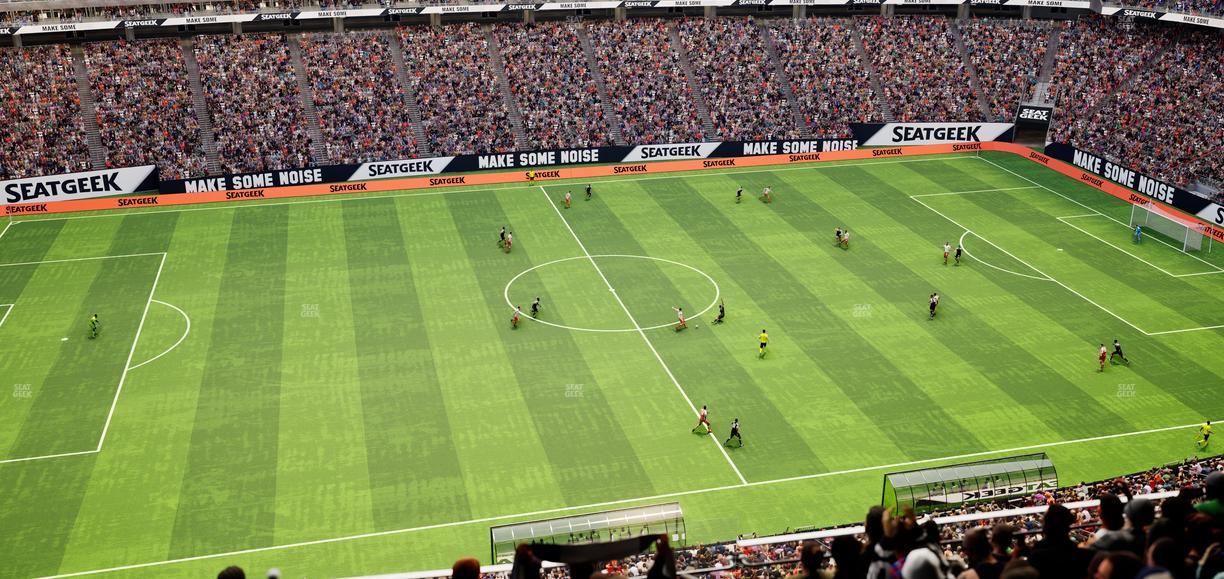 Reliant Stadium - Section 636 Seat View