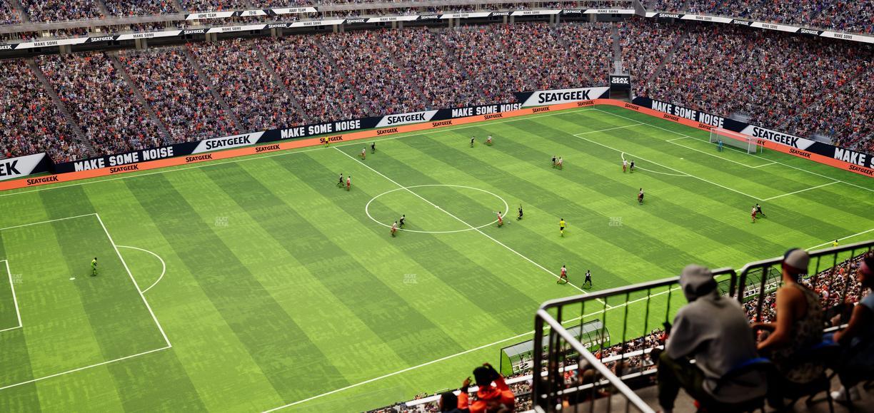 Reliant Stadium - Section 638 Seat View