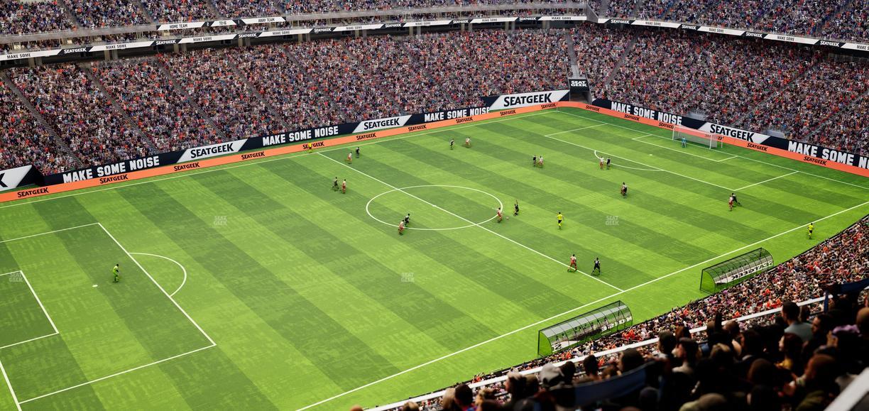 Reliant Stadium - Section 639 Seat View