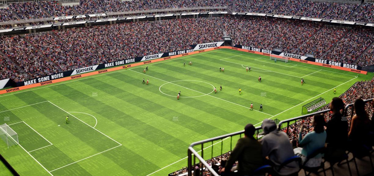 Reliant Stadium - Section 640 Seat View