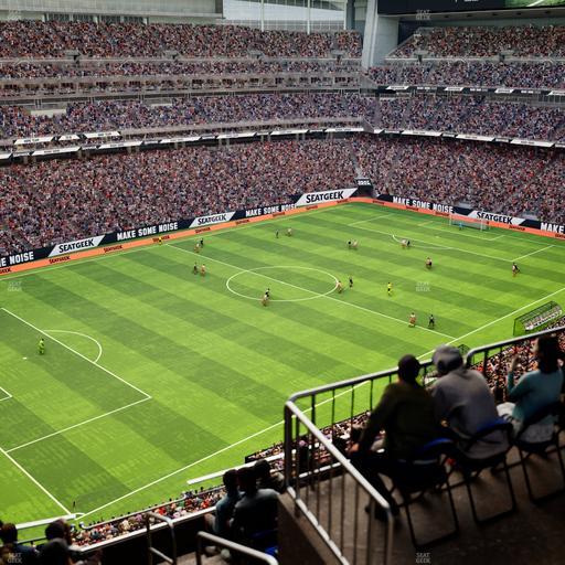 Reliant Stadium - Section 640 Seat View
