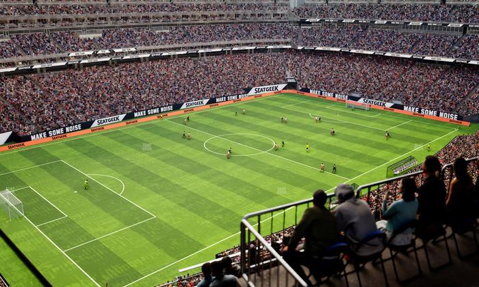 Reliant Stadium - Section 640 Seat View