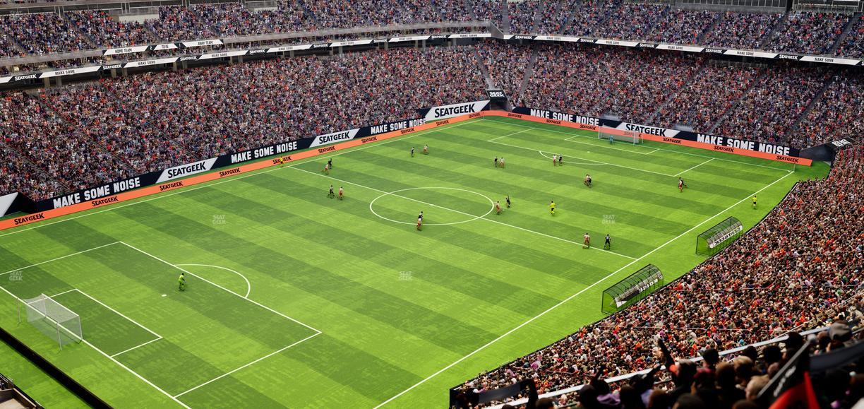 Reliant Stadium - Section 641 Seat View