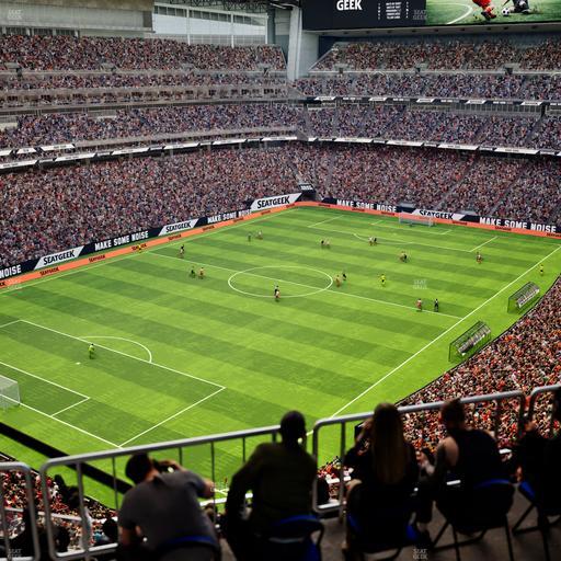 Reliant Stadium - Section 642 Seat View