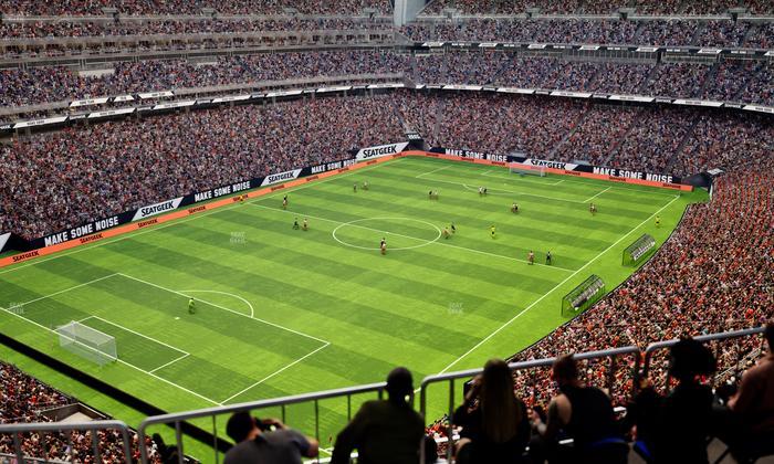 Reliant Stadium - Section 642 Seat View