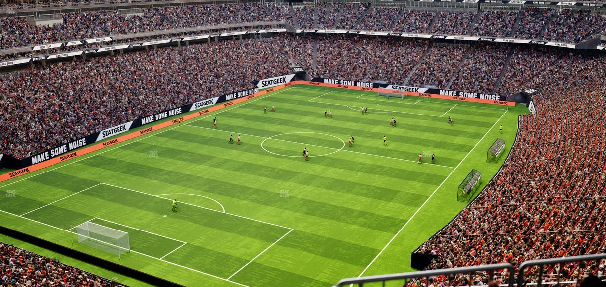 Reliant Stadium - Section 643 Seat View
