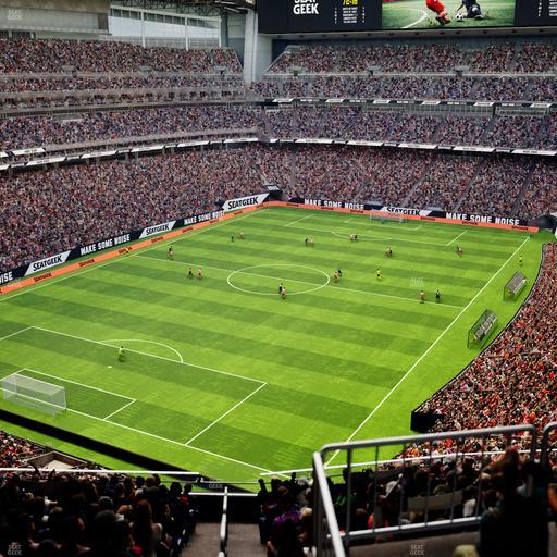 Reliant Stadium - Section 643 Seat View