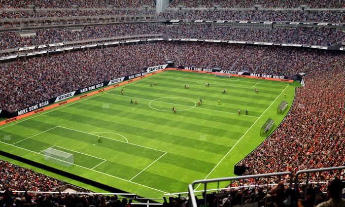 Reliant Stadium - Section 643 Seat View