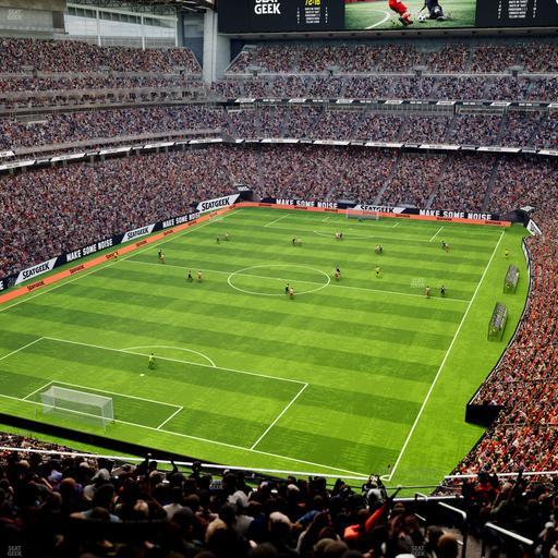 Reliant Stadium - Section 644 Seat View