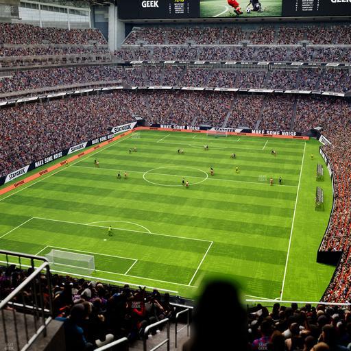 Reliant Stadium - Section 645 Seat View