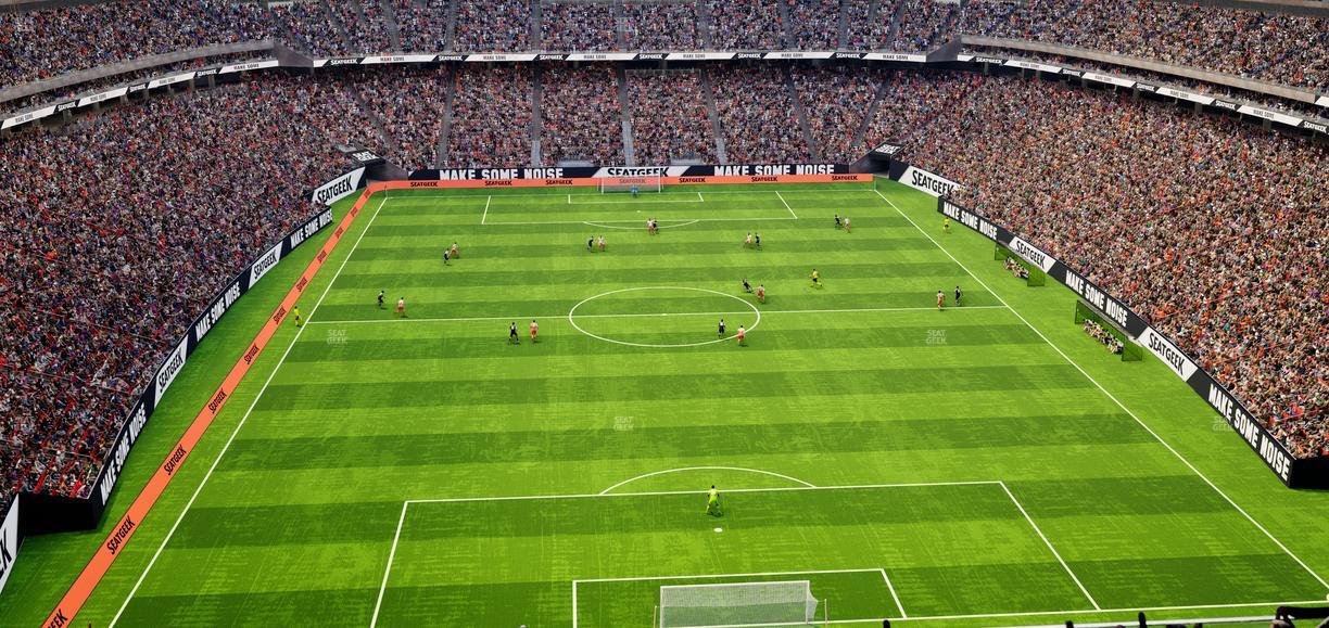 Reliant Stadium - Section 648 Seat View