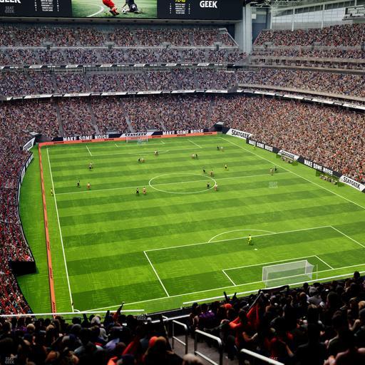 Reliant Stadium - Section 650 Seat View