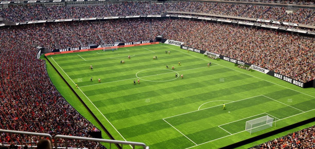 Reliant Stadium - Section 652 Seat View