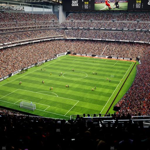 Reliant Stadium - Section 717 Seat View