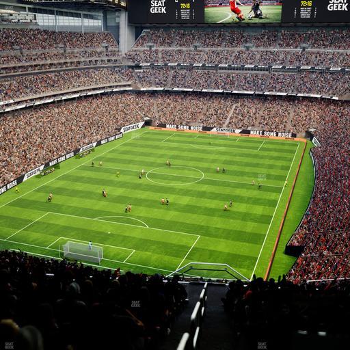 Reliant Stadium - Section 718 Seat View