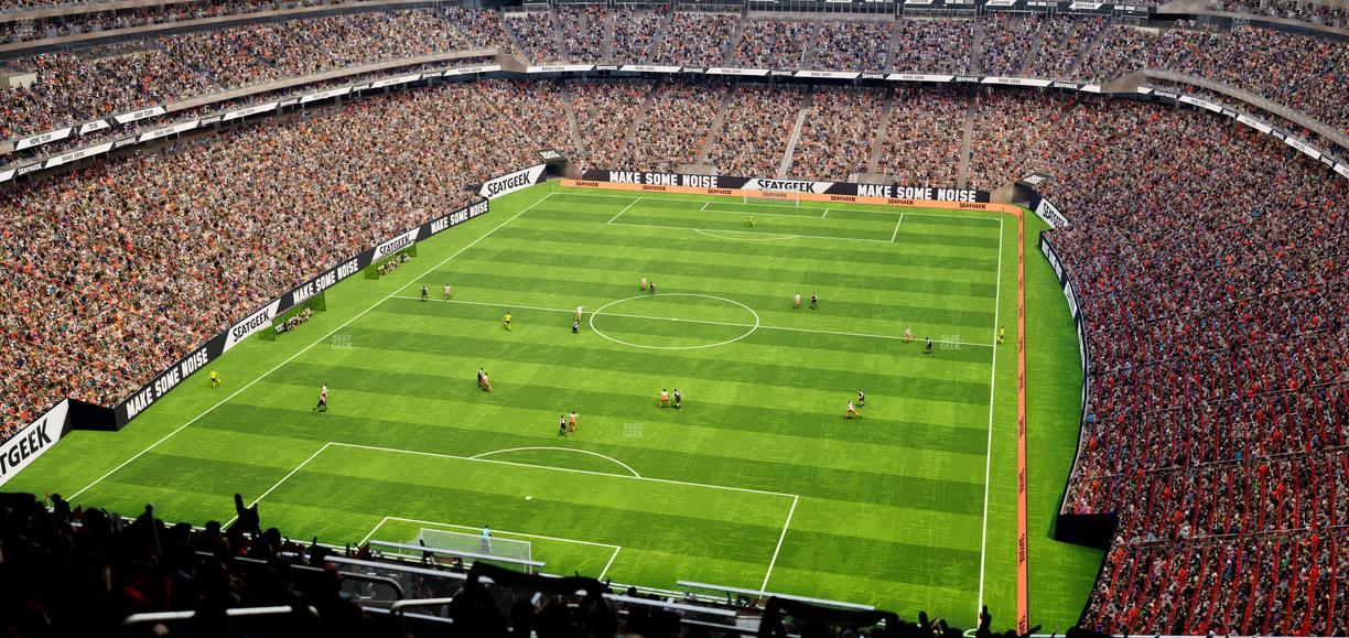 Reliant Stadium - Section 719 Seat View