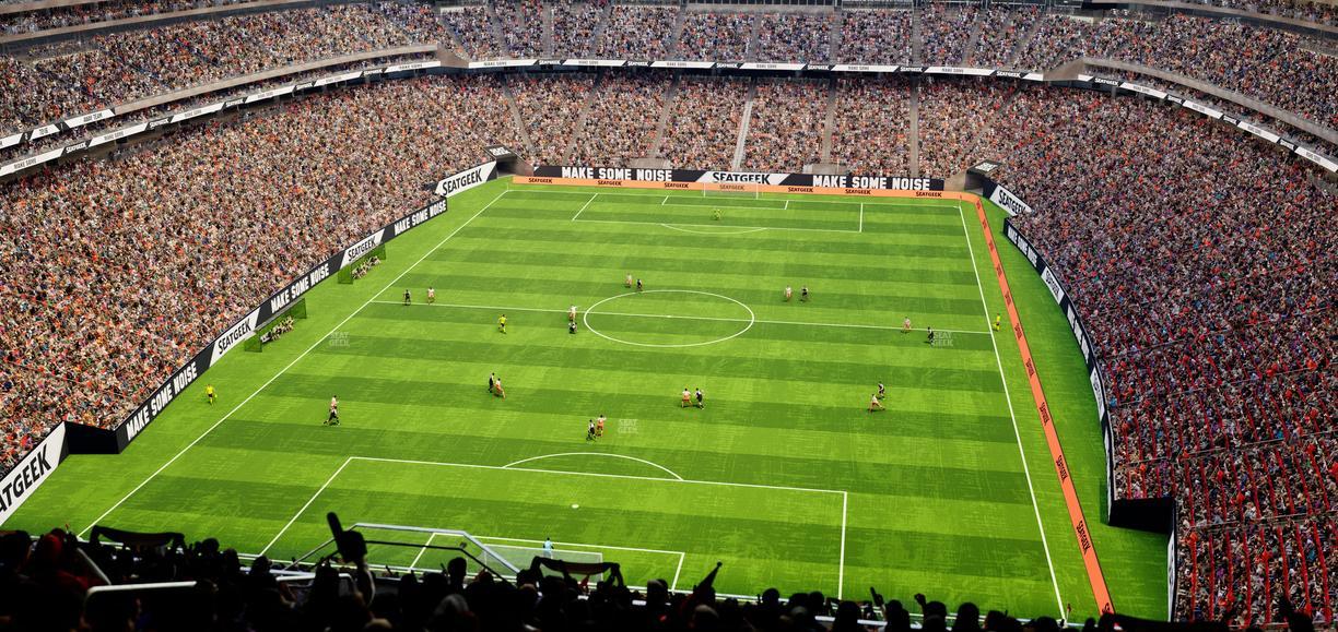 Reliant Stadium - Section 720 Seat View