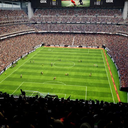 Reliant Stadium - Section 720 Seat View