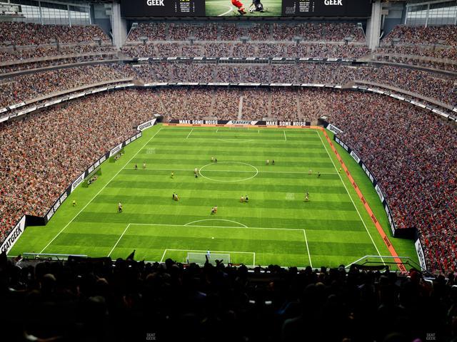 Reliant Stadium - Section 721 Seat View Reliant Stadium - Section 721 Seat View