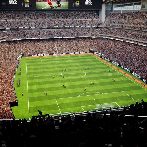 Reliant Stadium - Section 724 Seat View