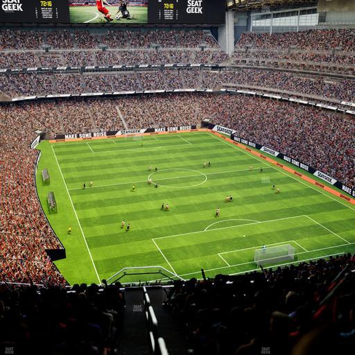 Reliant Stadium - Section 725 Seat View