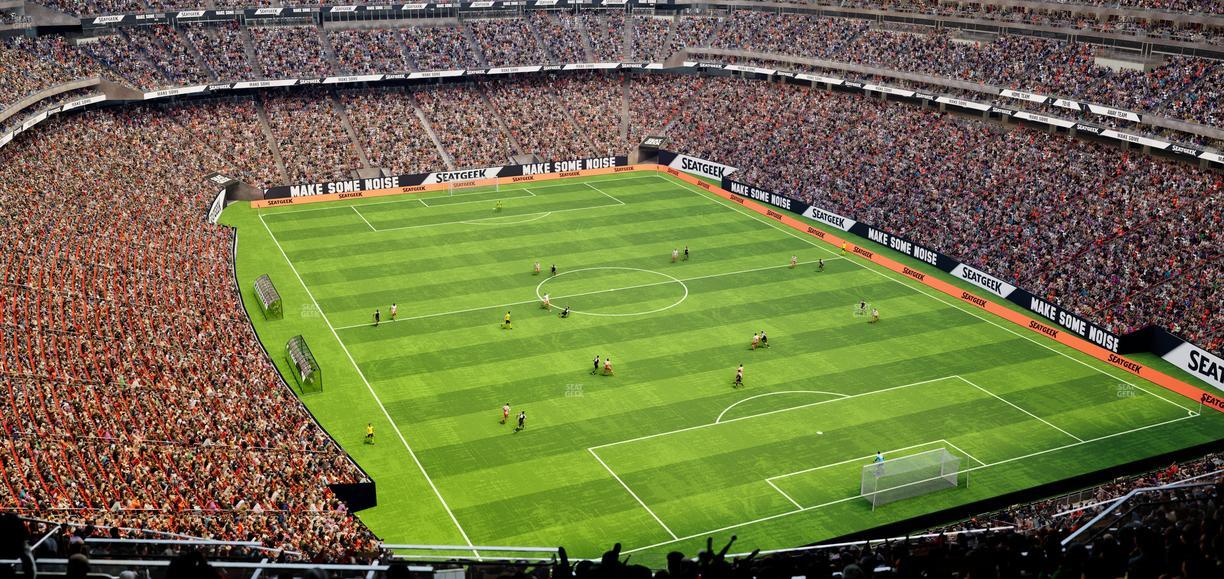 Reliant Stadium - Section 726 Seat View