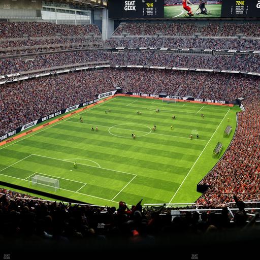 Reliant Stadium - Section 743 Seat View