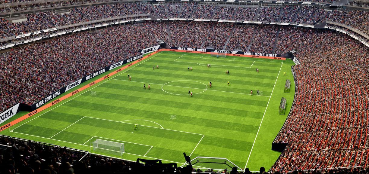 Reliant Stadium - Section 744 Seat View