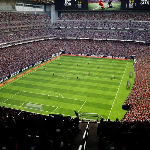 Reliant Stadium - Section 744 Seat View