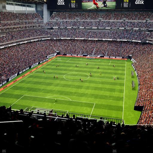 Reliant Stadium - Section 745 Seat View