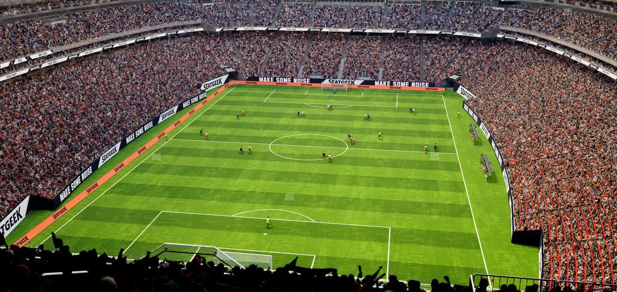 Reliant Stadium - Section 746 Seat View