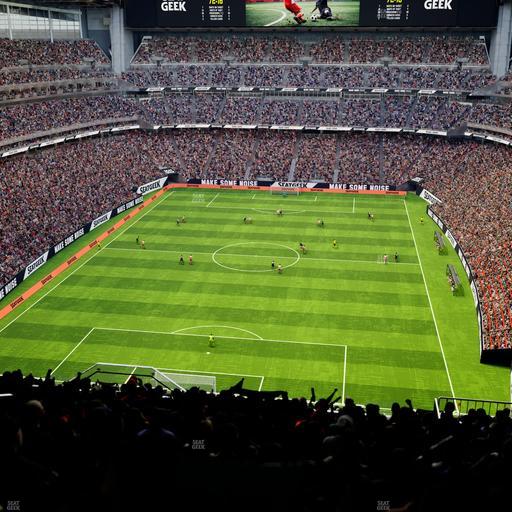 Reliant Stadium - Section 746 Seat View