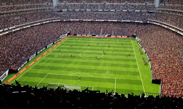 Reliant Stadium - Section 746 Seat View
