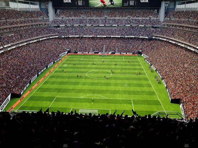 Reliant Stadium - Section 747 Seat View Reliant Stadium - Section 747 Seat View