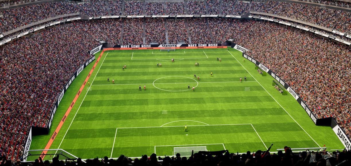 Reliant Stadium - Section 748 Seat View