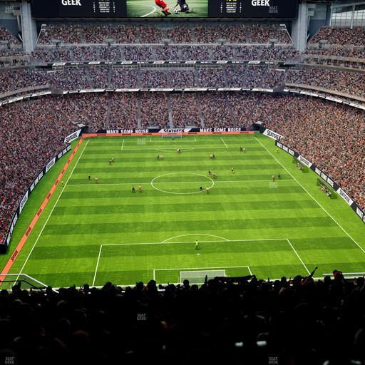 Reliant Stadium - Section 748 Seat View
