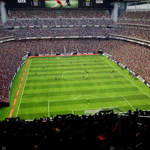 Reliant Stadium - Section 749 Seat View