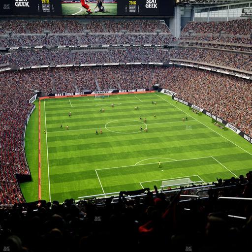 Reliant Stadium - Section 750 Seat View