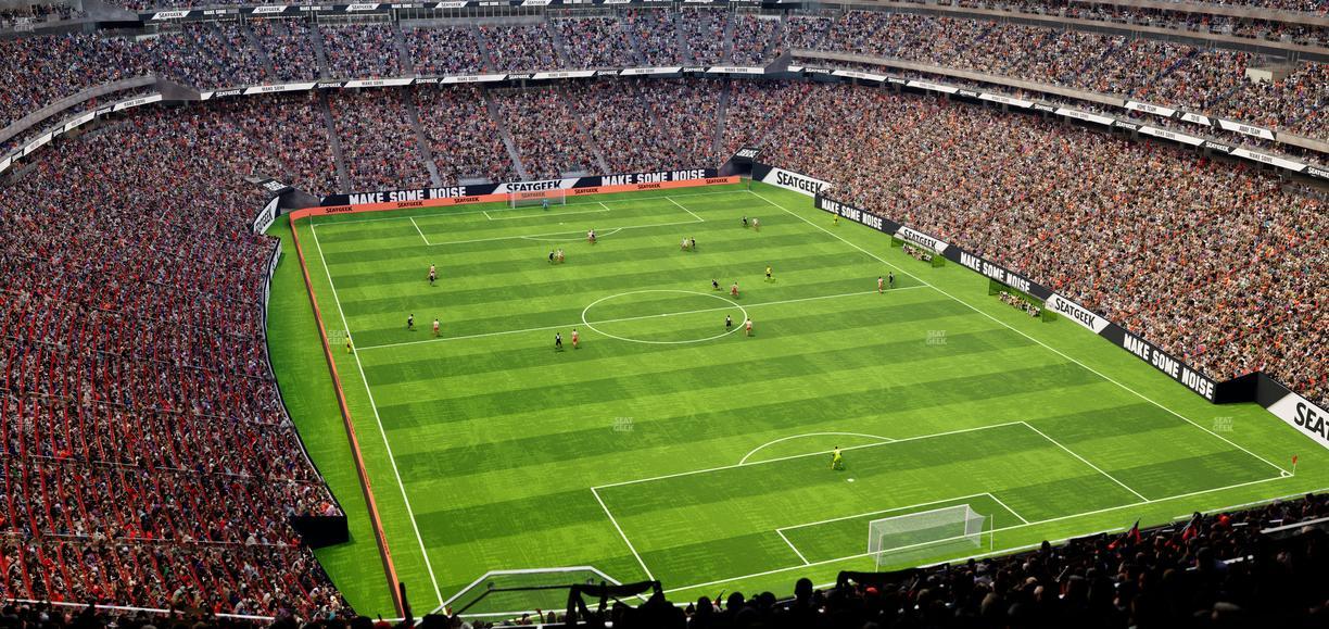 Reliant Stadium - Section 751 Seat View