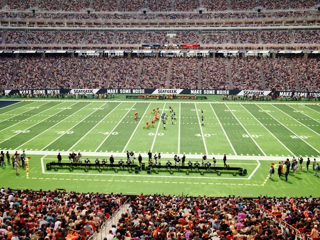 Official view from Section Suite 219 at Reliant Stadium