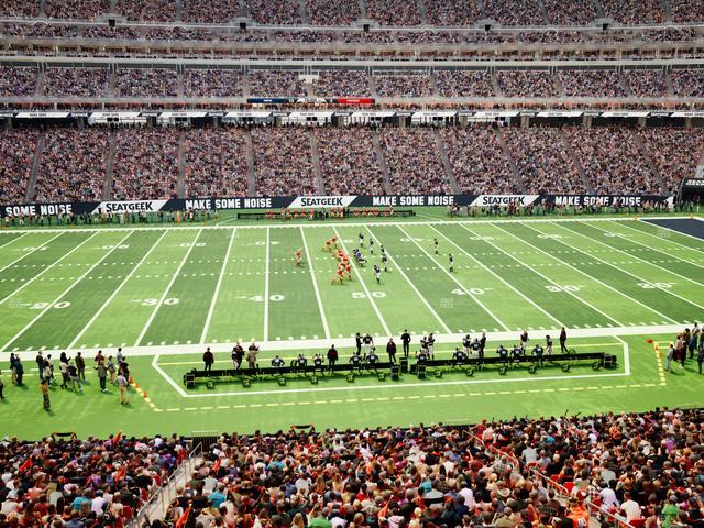 Official view from Section Suite 222 at Reliant Stadium