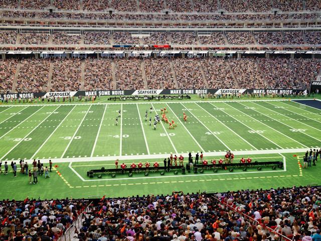 Official view from Section Suite 267 at Reliant Stadium