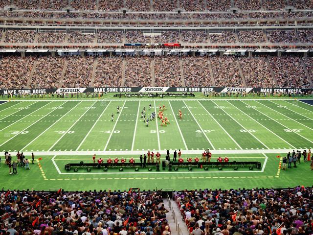 Official view from Section Suite 269 at Reliant Stadium