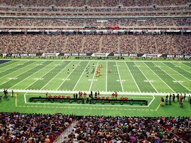 Official view from Section Suite 271 at Reliant Stadium