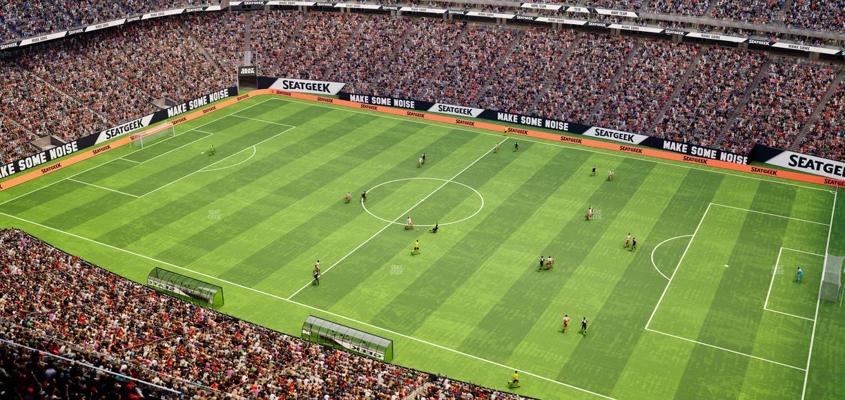Reliant Stadium - Section Suite 881 Seat View