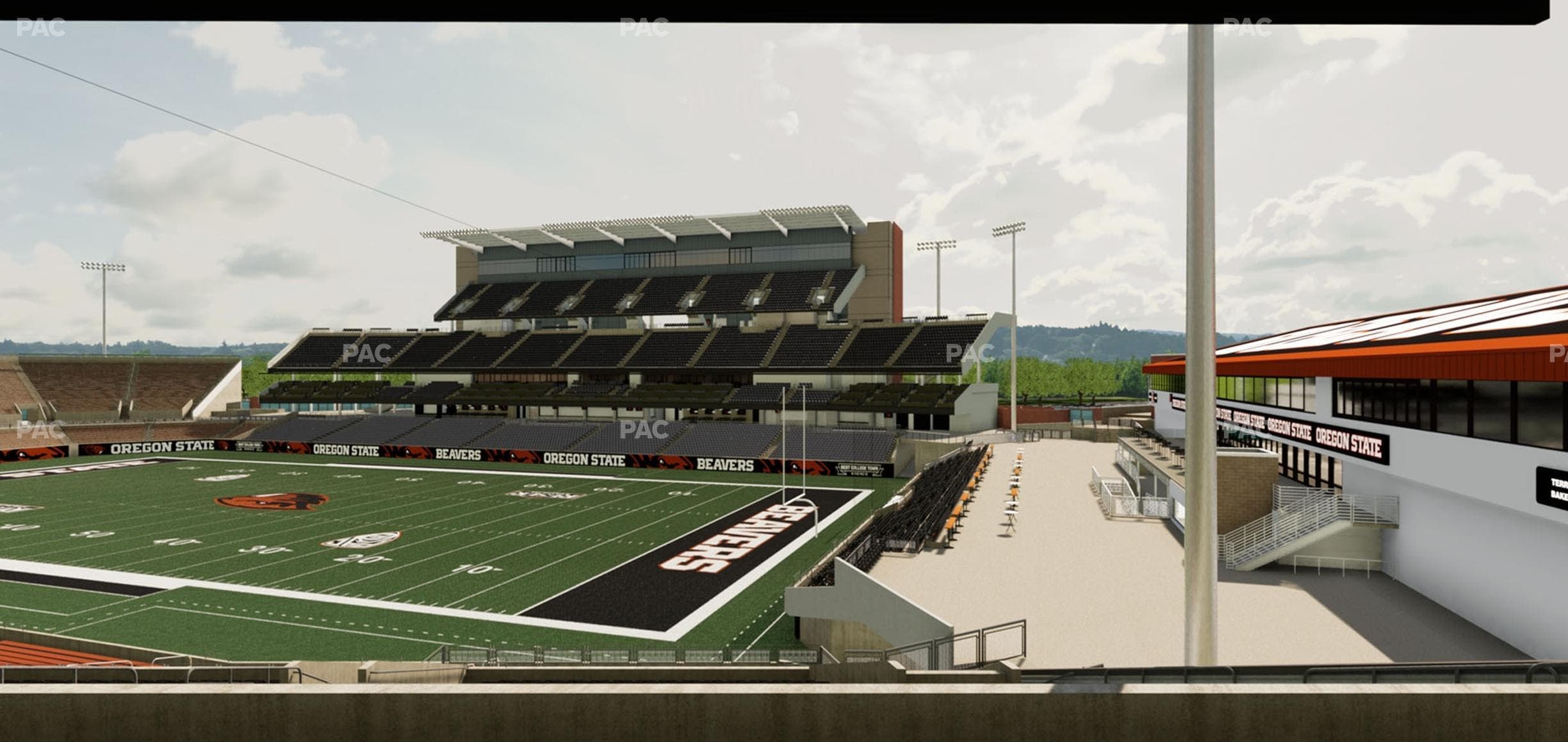 Reser Stadium - Section 111 Seat View