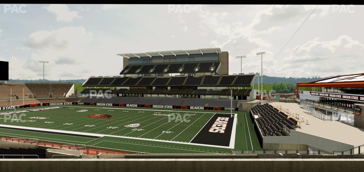 Reser Stadium - Section 112 Seat View